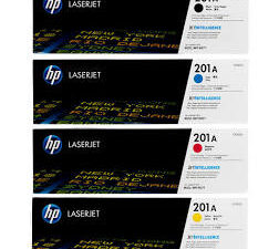 HP 201A 400/401/402/403 Original Full Set B/C/Y/M Toner Cartridge